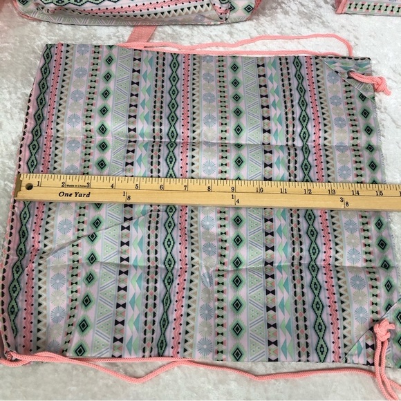 Backpack lunch box drawstring bag girls 3 piece set Olivet International - Picture 3 of 16